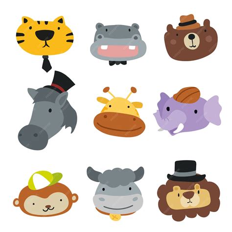 Free Vector | Hand drawn animals collection