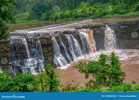 Gira Waterfalls Saputara,dang, Gujarat, India Stock Photo - Image of ...