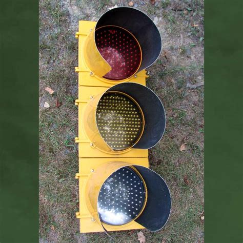 12-inch 3-section LED Traffic Light- $95 - Twin Green Traffic Signals