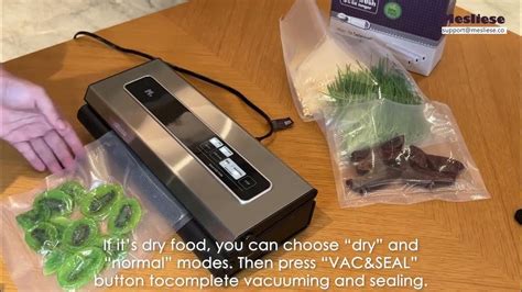 How to seal and vacuum a bag? - YouTube