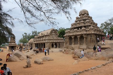 Mahabalipuram Five Rathas Site - Free photo on Pixabay