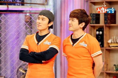 Shinhwa — Shinhwa foods on variety shows: KBS Late Night...