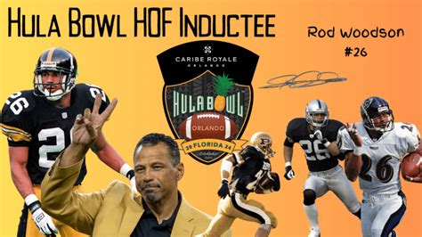 Rod Woodson will be inducted into the Hula Bowl Hall of Fame