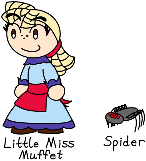 Little Miss Muffet and Spider by BlueHecate on DeviantArt