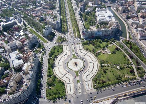 Fotografii aeriane Piata Unirii, Biblioteca Nationala si Casa Poporului ...