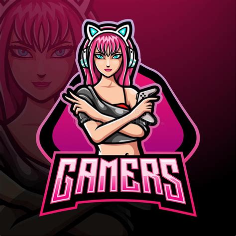 Gamers Mascot Logo Design Stock Illustrations – 470 Gamers Mascot Logo Design Stock ...