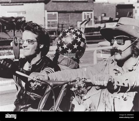 Easy Rider (Columbia, 1969). Peter Fonda, Dennis Hopper, Jack Nicholson, Karen Black, Luana ...