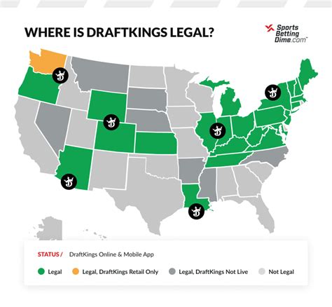 Where is DraftKings Legal? See All DraftKings Legal States