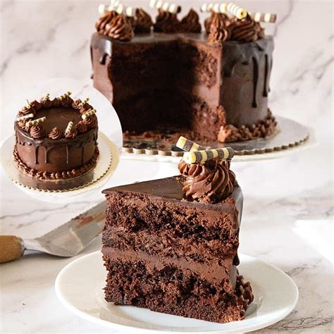 Recipe For Easy Chocolate Ganache Frosting Cake | Deporecipe.co