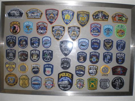 50 Patch NYPD Unit Display | Only 50 of the NYPD Patches I h… | Flickr