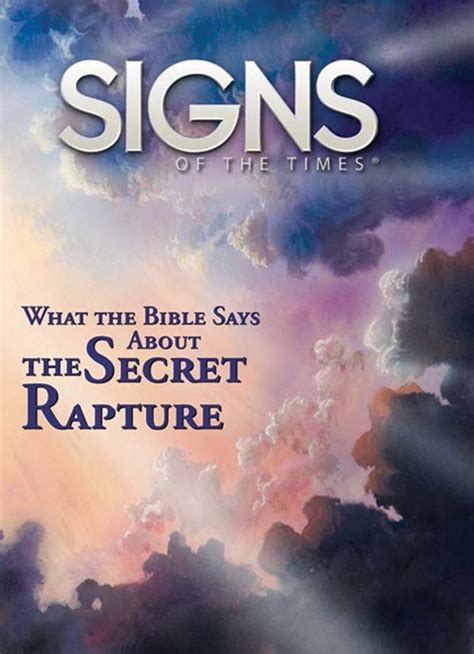 Pocket Signs - Secret Rapture - Pack of 100 - LifeSource Christian Bookshop