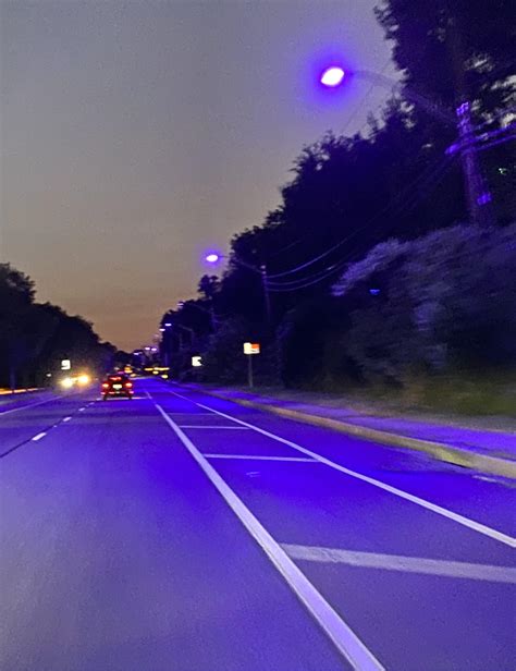 The purple lights in PG County : r/maryland