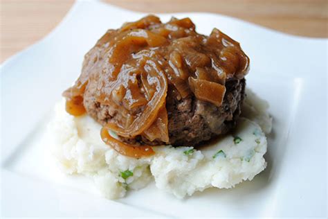 Hamburger Steak with Onion Gravy