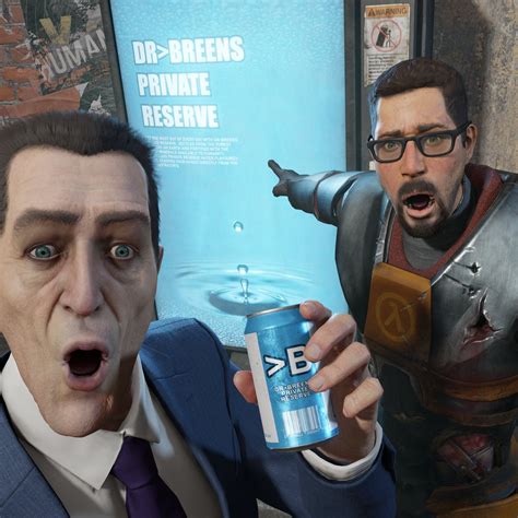 Half life two men pointing | Two Soyjaks Pointing | Know Your Meme