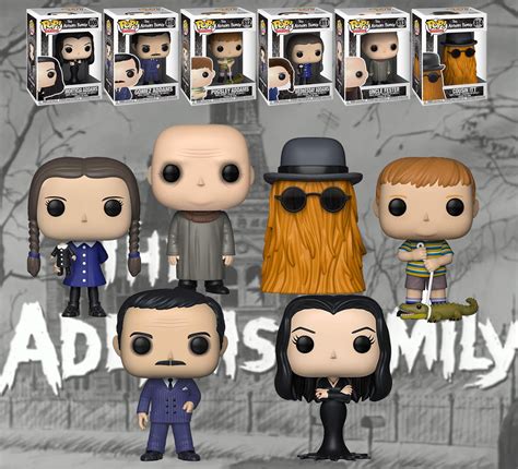 Funko POP! Television The Addams Family Bundle (6 POPs) #809 to #814 ...