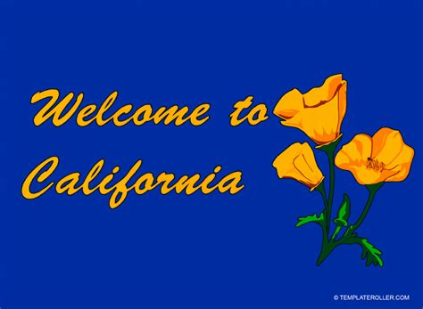 Welcome to California Sign Template Download Printable PDF | Templateroller