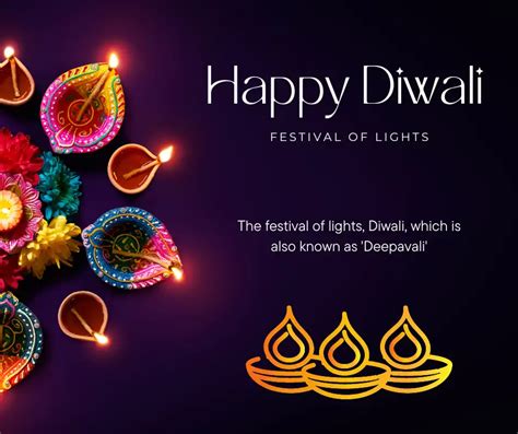 Happy Diwali! It Is the Festival of Lights - Celebration and Wishes