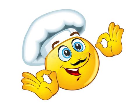 Chef Cook Emoji Emoticon Stock Illustrations – 122 Chef Cook Emoji ...