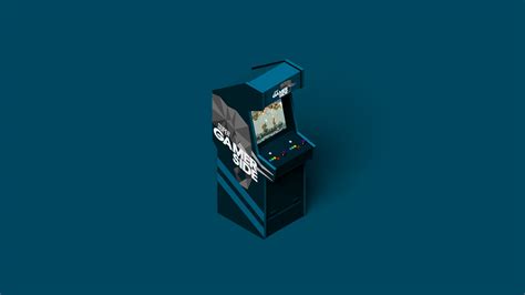 Gamerside Arcade Gaming Minimalist 4k Wallpaper,HD Games Wallpapers,4k Wallpapers,Images ...