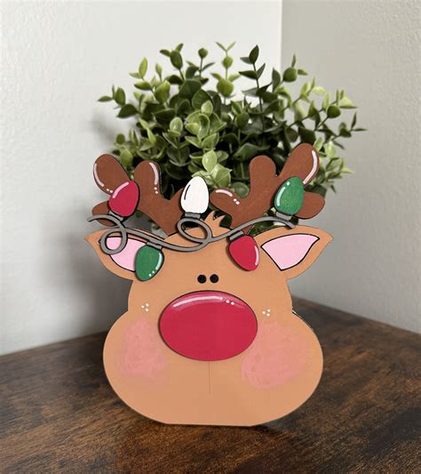 Reindeer Shelf Sitter L Christmas Decor L Christmas Shelf Sitter - Etsy