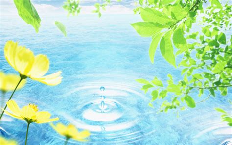 Beautiful Nature Design Background For PowerPoint - Nature PPT Templates