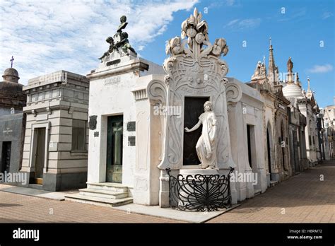 Cemetery Recoleta, Buenos Aires Argentine Stock Photo - Alamy