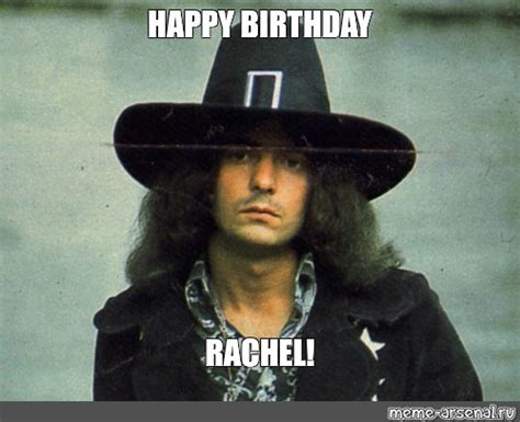 Meme: "HAPPY BIRTHDAY RACHEL!" - All Templates - Meme-arsenal.com