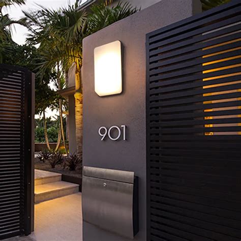 Modern Villa Porch Light LED Wall Light Outdoor Waterproof IP54 Modern ...