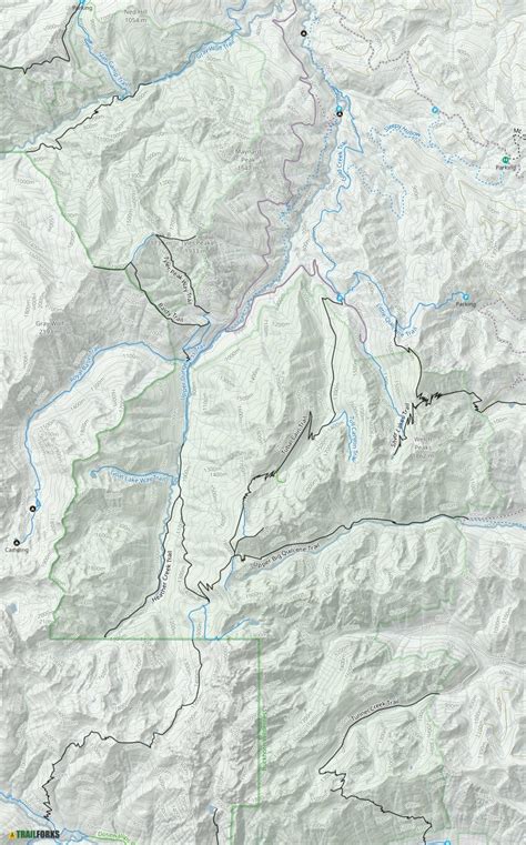 Custom Correct Buckhorn Wilderness Map REI Co-op | lupon.gov.ph