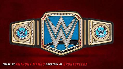 Page 4 - 5 redesigns for WWE Universal Championship title belt