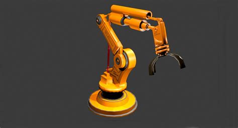 Industrial robotic arm 3D model - TurboSquid 2156344