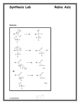 Synthesis of benzamide from benzyl chloride | PDF