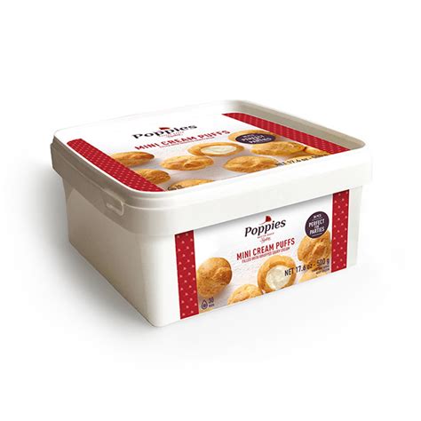 Mini Cream Puffs 38-Count - Poppies