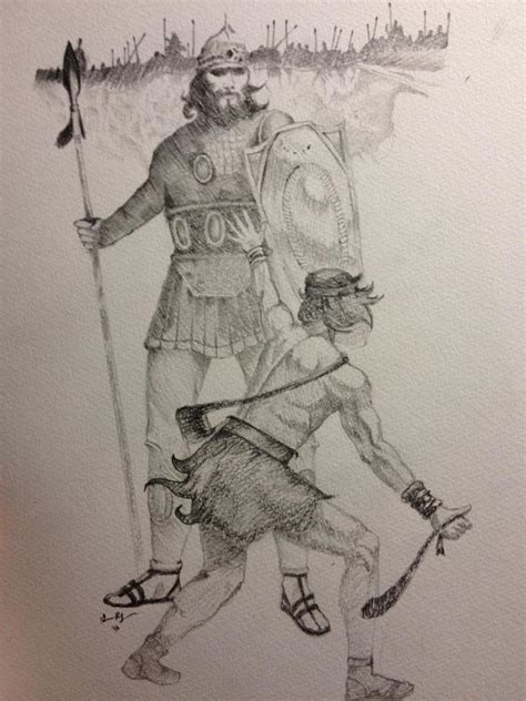 David and Goliath (Tattoo design) by Ceanoa on DeviantArt