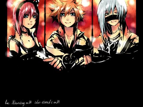 Kairi - Sora - Riku - Kingdom Hearts Wallpaper (35066830) - Fanpop