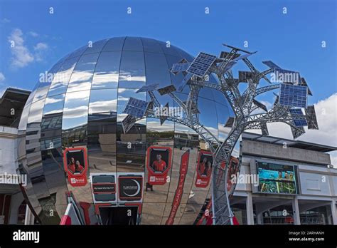 The planetarium and the Energy Tree at the At-Bristol science centre in ...