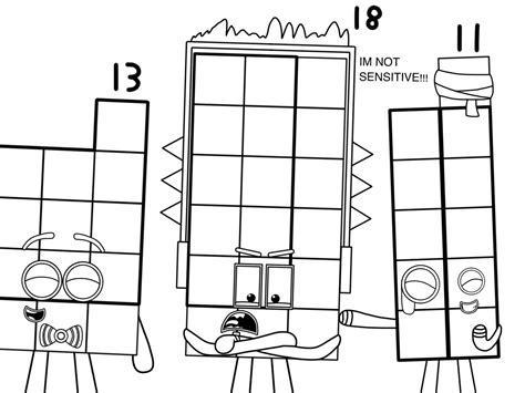 Numberblocks 1 Printable Coloring Page J Coloring Pag - vrogue.co