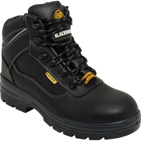 Blacksmith Men's Sparky Steel Cap Work Boots - Black | BIG W