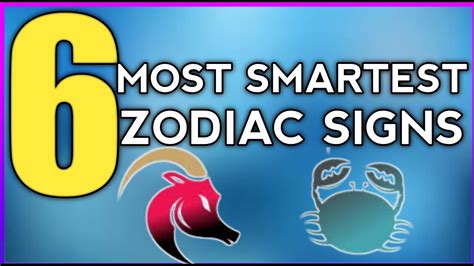 The SMARTEST Zodiac Sign in 2022 Ranked (Top 6) | Are You Smart? - YouTube