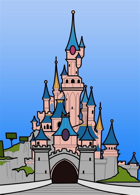 Pin de Cassy Chester en Castles | Castillo de disney, Dibujos de disney, Disneyland imágenes