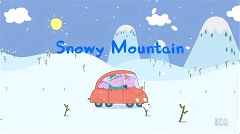 Peppa Pig and the Day at Snowy Mountain - StoryTime - YouTube