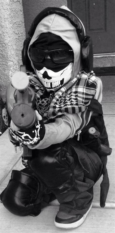 Call of Duty Ghosts (costume with added accessories) kids | Ghost ...