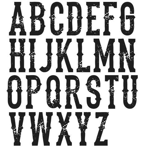 7 Old West Fonts Text Images - Old Western Saloon Fonts, Old West Fonts Wanted Sign and Old ...