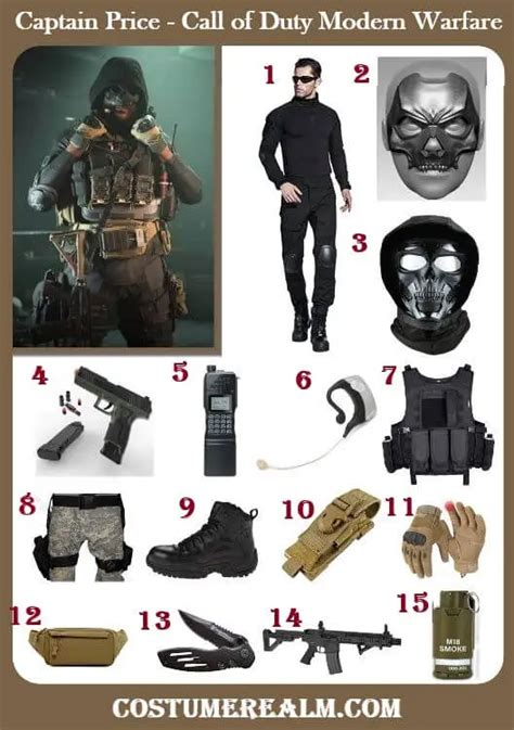 How To Dress Like Dress Like Captain Price Guide For Cosplay & Halloween