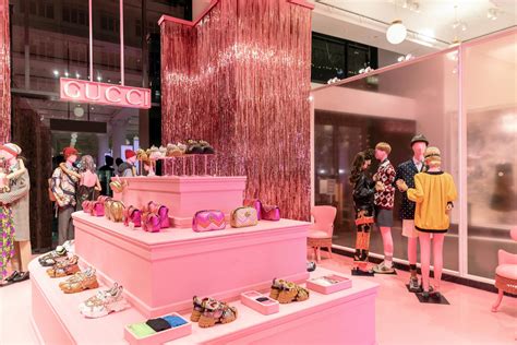 Inside Gucci's new millennial pink Corner Shop at Selfridges | London ...