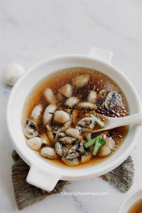 Chinese Button Mushroom Soup - China Sichuan Food