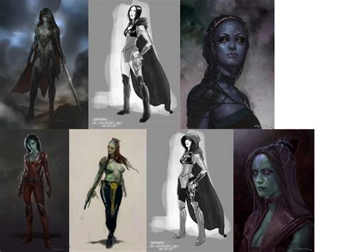 Gamora Concept Art : r/marvelstudios