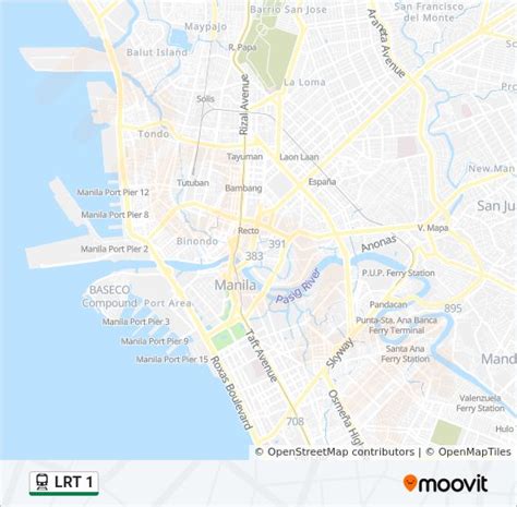 lrt 1 Route: Schedules, Stops & Maps - Roosevelt (Updated)