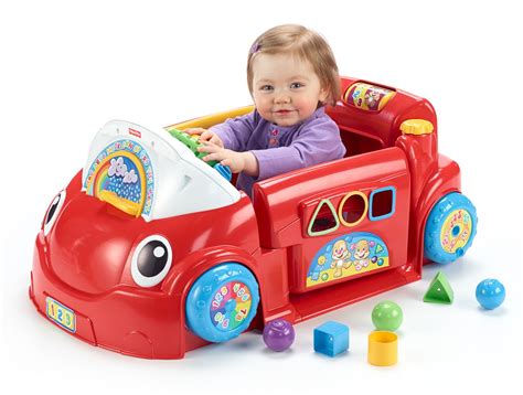 Amazon.com: Fisher-Price Laugh and Learn Crawl Around Car: Toys & Games