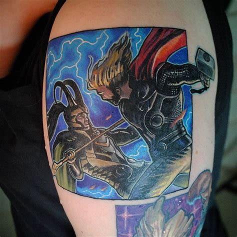 Tattoo uploaded by Robert Davies • Thor Tattoo by Troy Slack #superhero ...